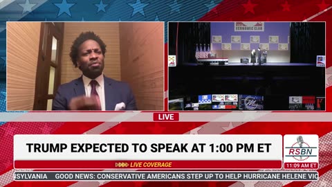 WATCH: RSBN Interviews Lorenzo Sewell Pastor of 180 Church in Detroit, MI - 10/10/2024
