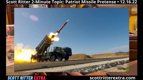 Scott Ritter Two-Minute Topic: Patriot Missile Pretense