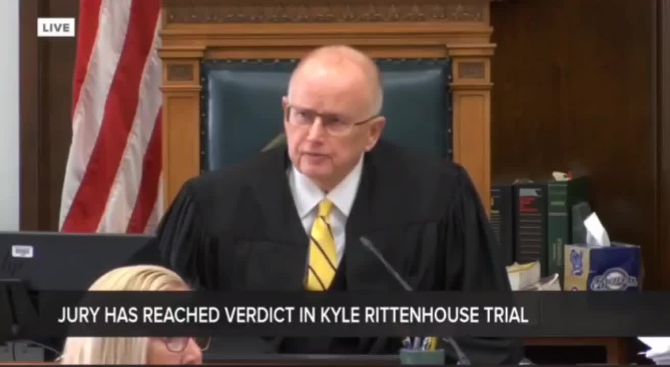 Judge Warns Audience 🇺🇸 Rittenhouse Verdict
