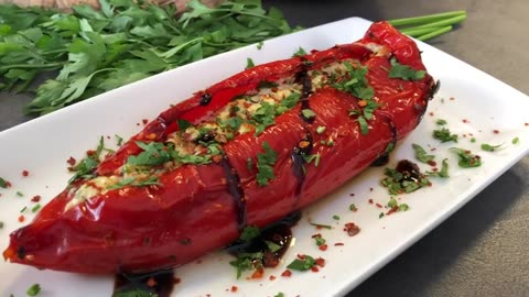This Greek recipe is driving everyone crazy! 🔝🔥Stuffed Peppers with Feta Cheese!