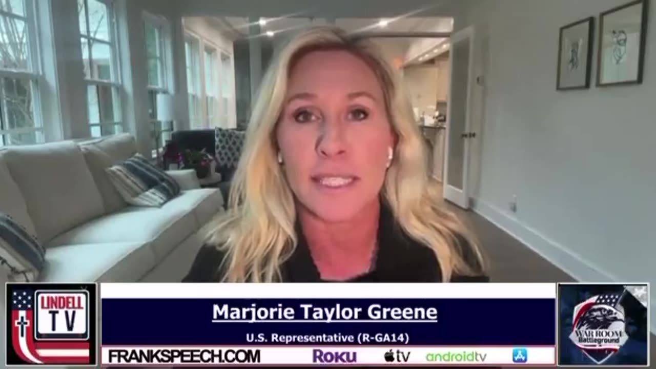 Marjorie Taylor Green Speaks About Possible Trump Indictment