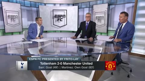 Manchester United can only blame THEMSELVES for their loss to Spurs - Craig Burley _ ESPN FC