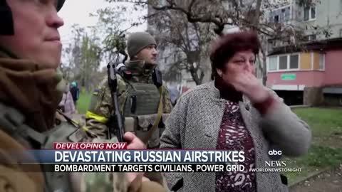 New round of Russian airstrikes hits eastern Ukraine