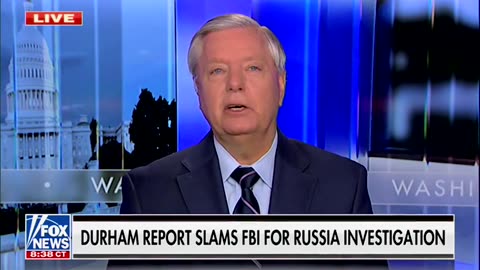 'Hate Trump Too Much': Lindsey Graham Shreds FBI, DOJ Over Durham Report