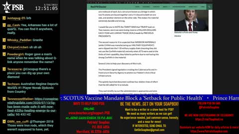 2022-01-16 12:00 EST - Sunday w/ Thumper