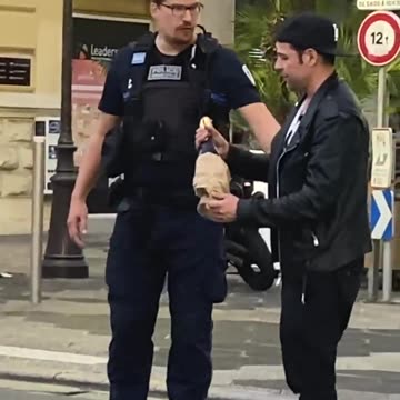 Police fooled by Magician #shorts