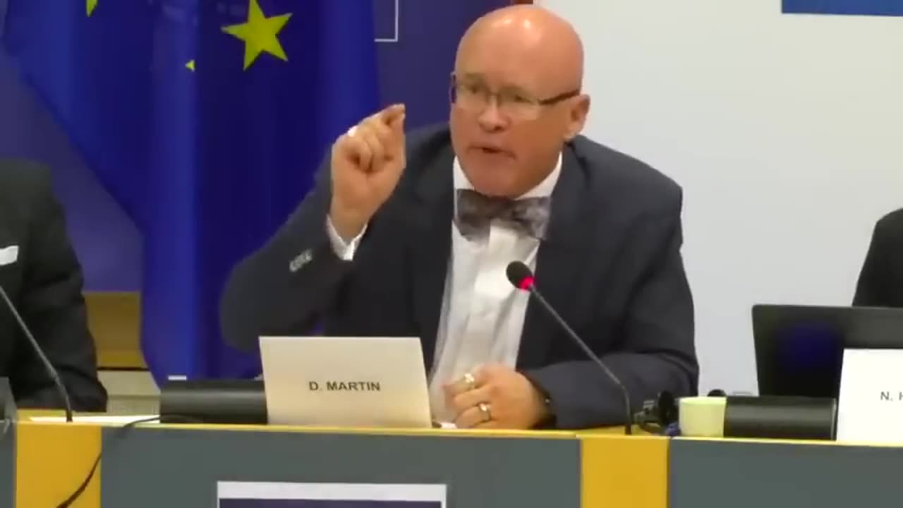 Millions Killed For Profit - Covid Was State Sponsored Genocide - Dr. David Martin To EU Parliament