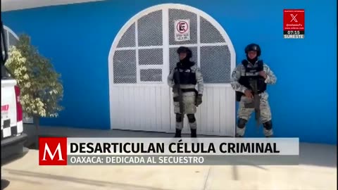 Desarticulan célula criminal dedicada al secuestro, extorsión y narcomenudeo en Oaxaca