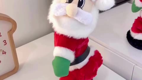 Twerking Santa Claus Dancing Electric Christmas Plush Doll with Music, Singing, Perfect Gift & Decor