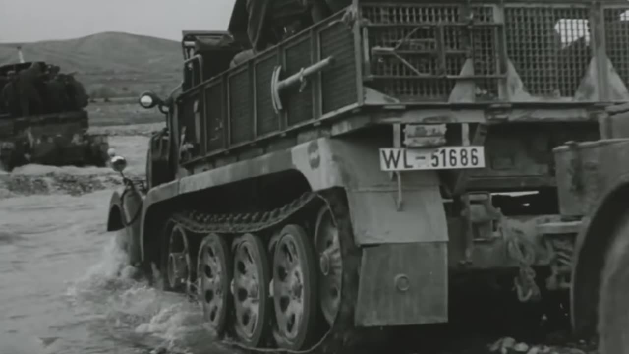 3.7cm Flak 36 auf Selbstfahrlafette Sd.Kfz. 6 2 fire support in Greece in 1941