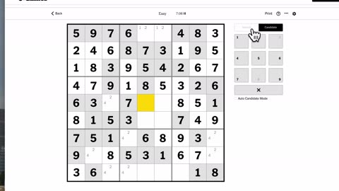 Sudoku 2023-05-19 easy