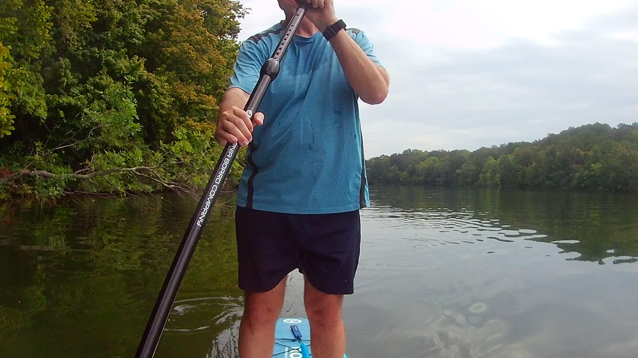 Standup Paddle Board With Fishing Casts