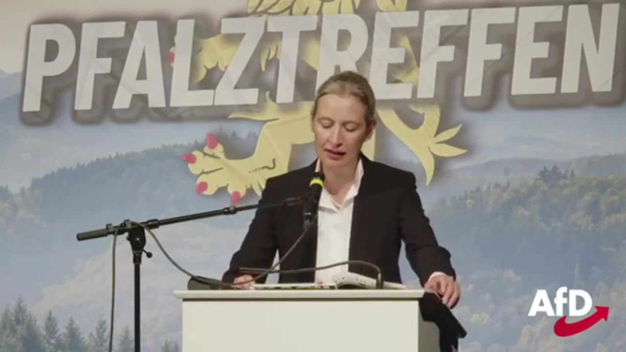 Rede Dr. Alice Weidel beim Pfalztreffen der AfD