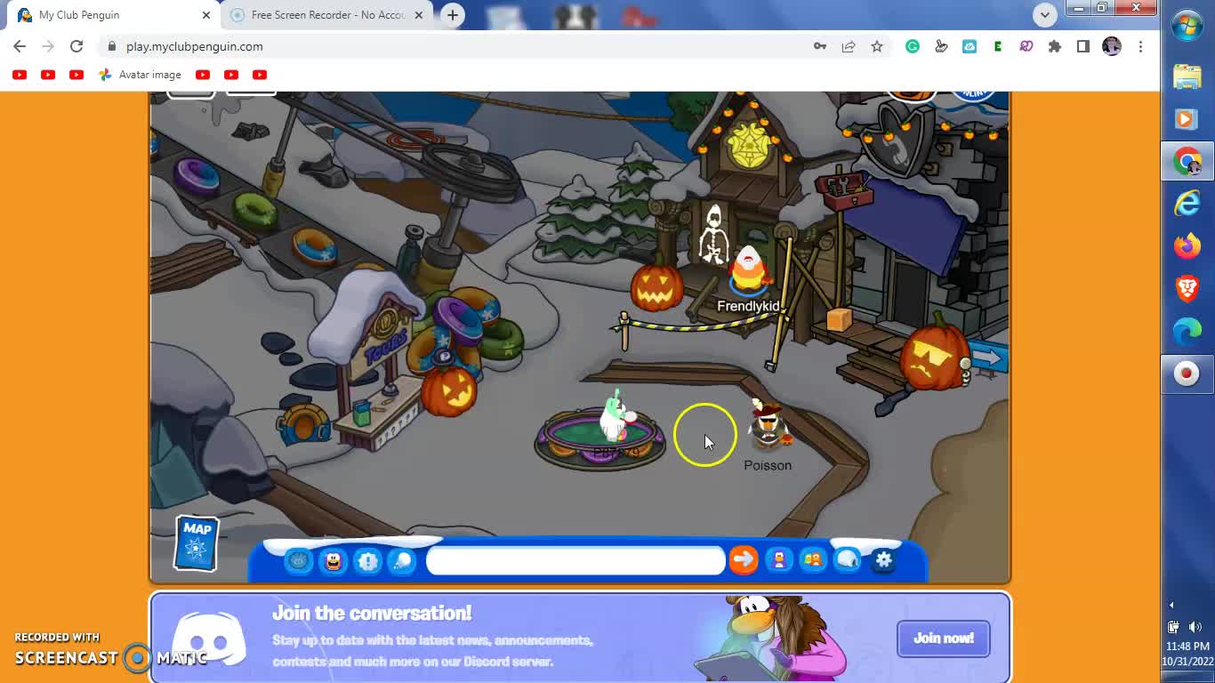 My Club Penguin Halloween Party Pt 1 Oc 31-Nov 1 2022