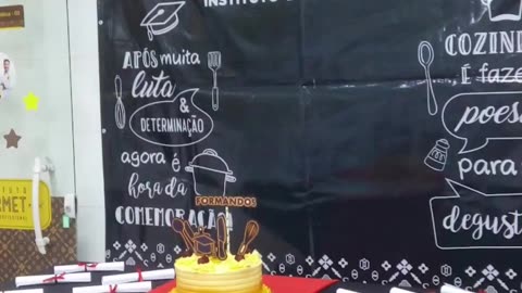 Panetone com a ultima aula do curso de faça e venda!