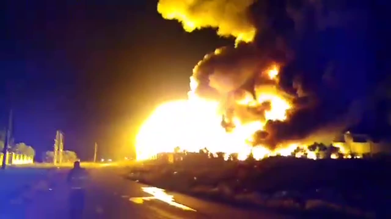 Massive Fire at Iranian Chemical Plant