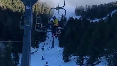 That escalated quickly. 🏂🏾⛷️😬