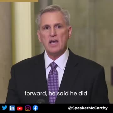 Speaker McCarthy Eliminates Schiff and Swalwell from Intelligence Committee