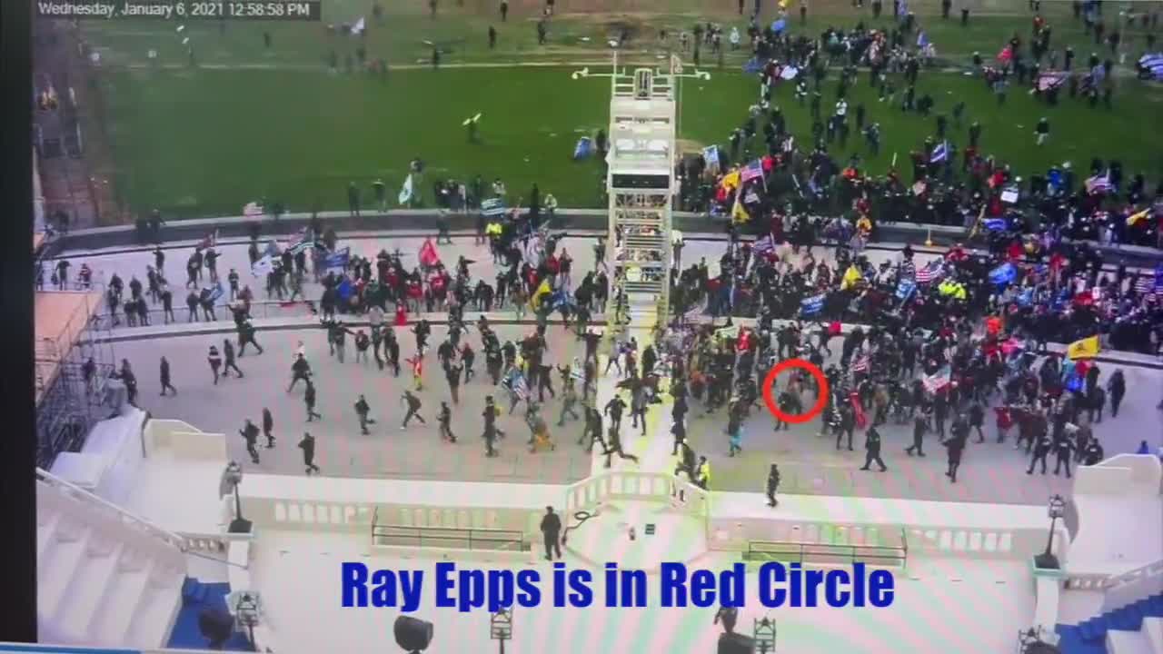 New. Doctored Video. Ray *Epps (Ebbs) is being protected.