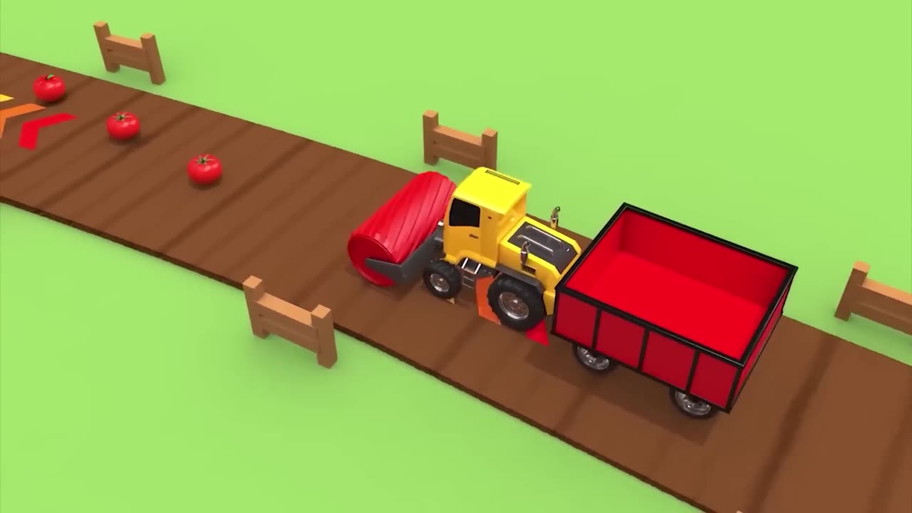 (Video Educativo) Aprende los colores con los juguetes para coches