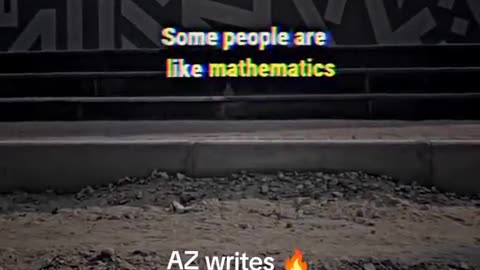 Some people are like mathematics