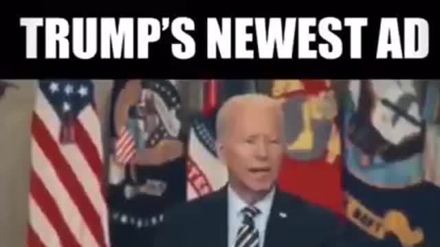 New Trump Ad Against Biden - October 30th 2021