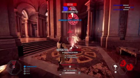 SWBF2 2017: Instant Action Mission (Attack) Separatist Naboo Gameplay