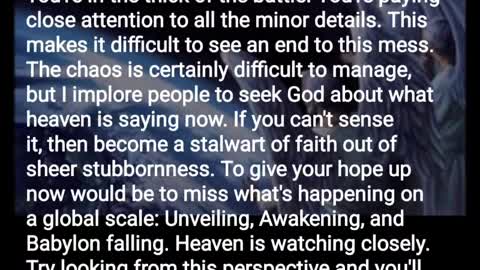 Down falls the wall of lies