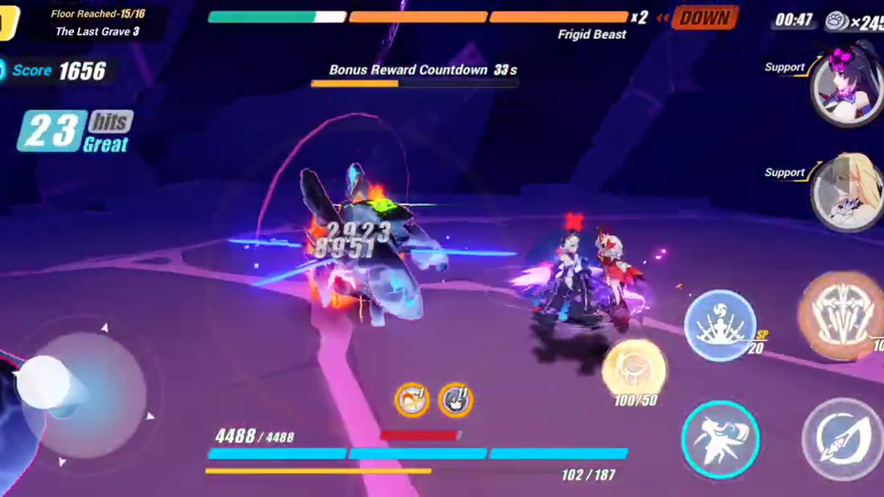 Honkai Impact 3rd - Elysian Realm Real Difficulty W/ Twilight Paladin Pt 5