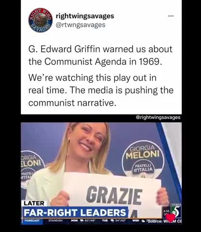 1969 EDWARD GRIFFIN WARNED US ON COMMUNIST AGENDA