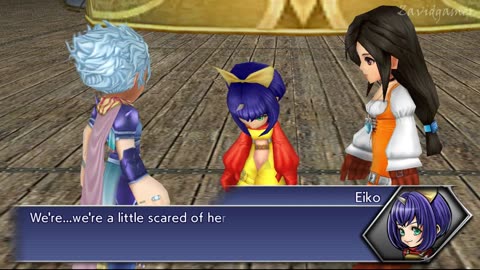 DFFOO Cutscenes Lost Chapter 94 Enna Kros An elegant coffe break (No gameplay)