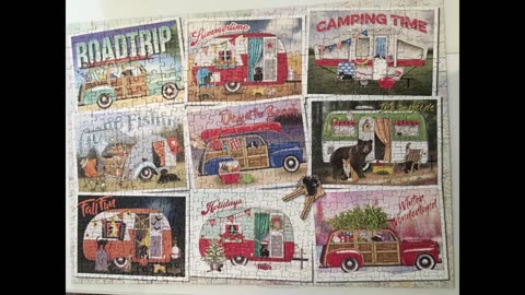 Hitting the Road - Cobble Hill Jigsaw Puzzle (500 pieces)