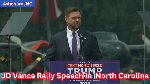 JD Vance's Powerful Speech at North Carolina Rally