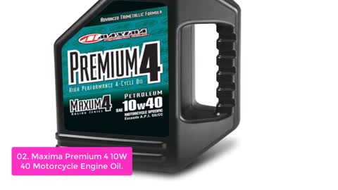 TOP 5_ Best Motorcycle Engine Oil 2022 _ Top Engine Oil for Motorcycle Reviews