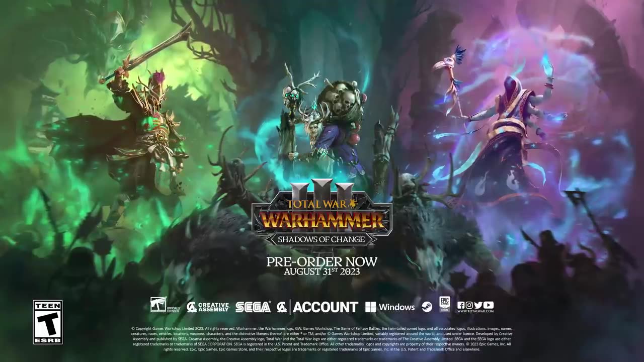 Total War: WARHAMMER III - Shadows of Change Announce Trailer 923