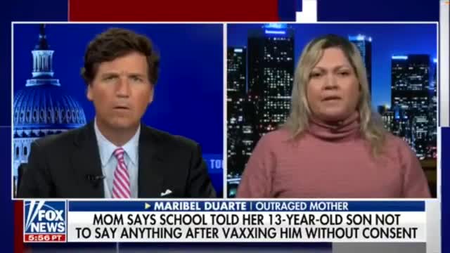 Tucker - Dec 10, 2021 - School gives C19 shot to student without Parent's permission