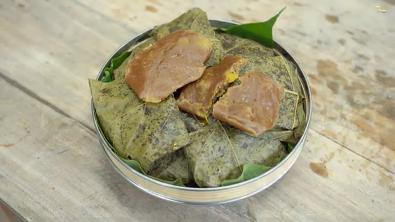 Kerala Style Jackfruit Steamed Ada - Jackfruit Ela Ada