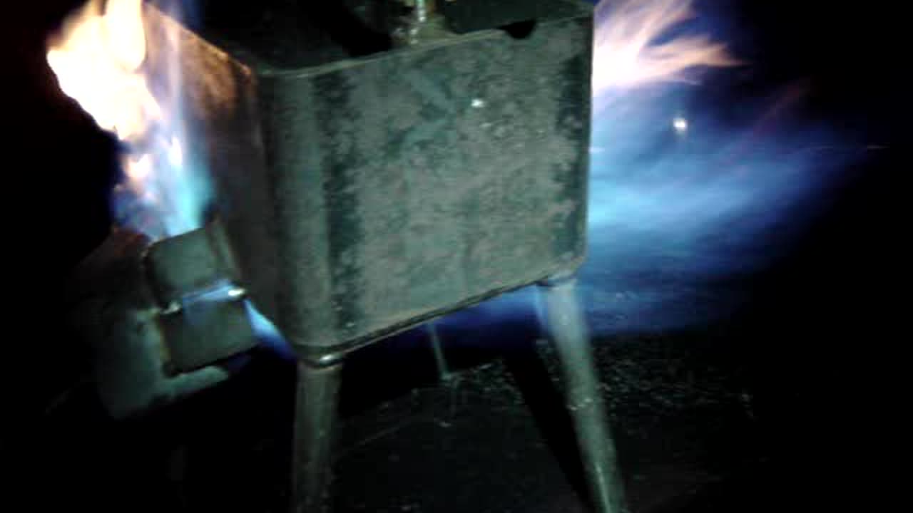 Home made zinc bottom drop pot