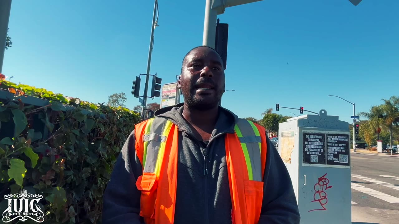 Our brother is grateful for feeling safe on the streets amongst us!