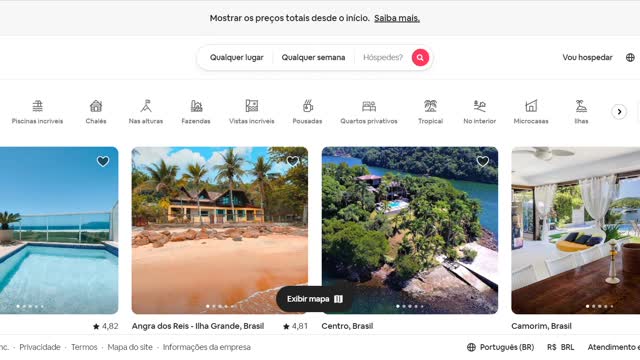 Airbnb (Alugue quartos! Alugue Aptos!)