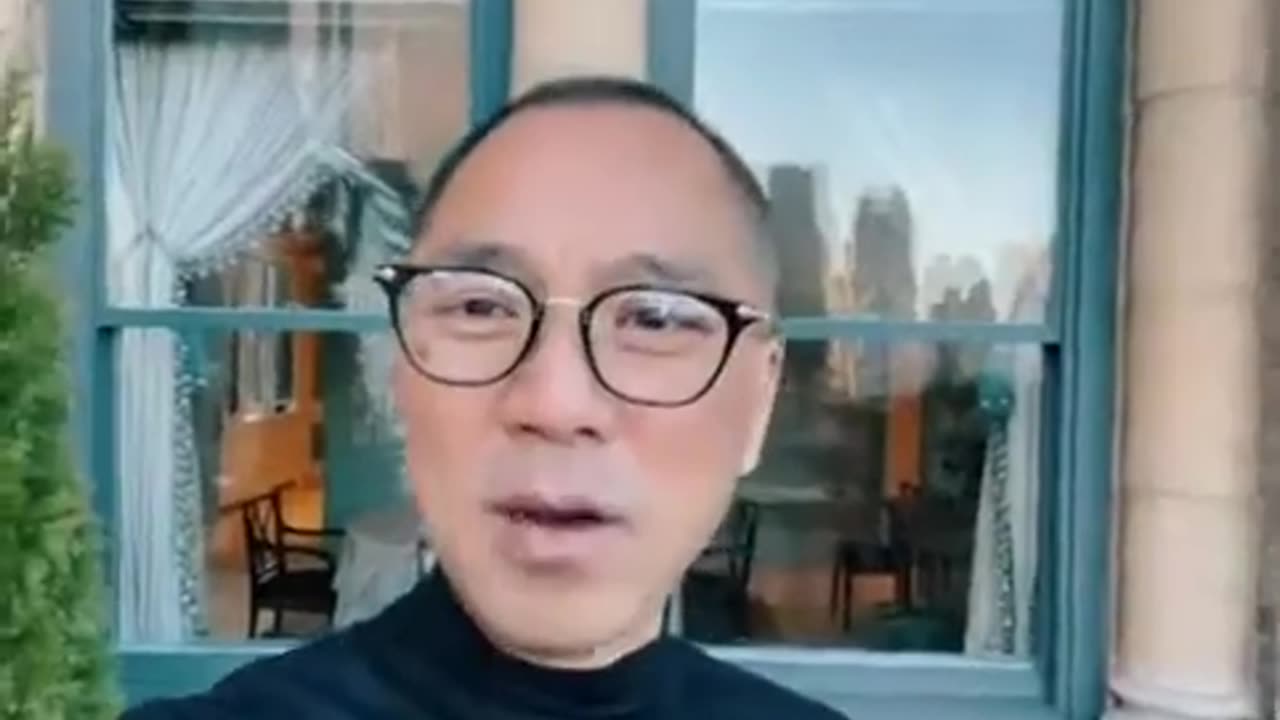 20210312文贵先生GETTR⁴：在外面开会回来．文贵看到共产党病毒在西方世界……给中国人带来的负面影响，感到非常的恐惧和害怕，我们都要珍惜由爆料革命新中国联邦！