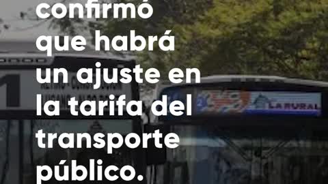 Aumento en el transporte público