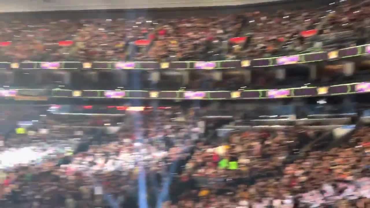 WWE Extreme Rules 2022 Opening Pyro (Crowd view)