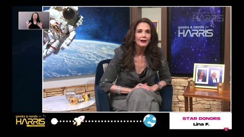 Lynda Carter on Voting | Geeks and Nerds/Thank You Mary