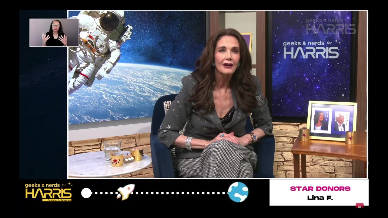Lynda Carter on Voting | Geeks and Nerds/Thank You Mary