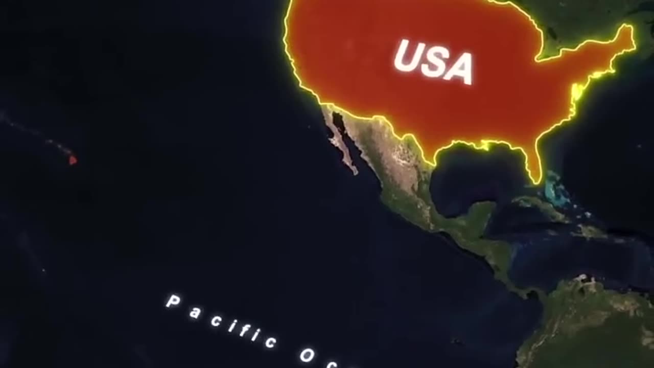 Do you know The United States had the opportunity to become the largest country in the world!