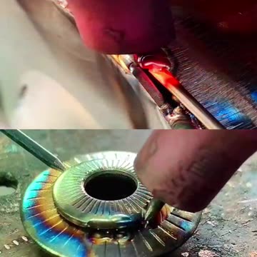 Is this gap easy to weld Share spot welding tips every day short video