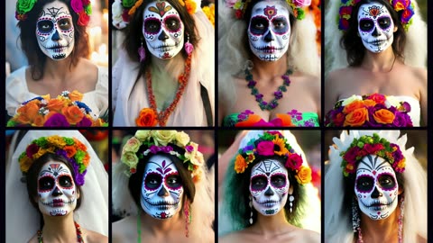 WIVES OF THE DAY OF THE DEAD [4K]