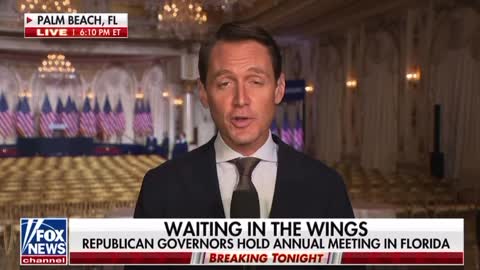 THIS IS HOW "PISS POOR" FOX IS COVERING TONIGHT AT MAR-A-LAGO