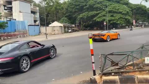 2 PORSCHES GO CRAZY IN INDIA!